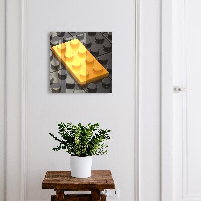 Kulcstartó doboz Sárga blokk