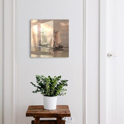 Modern kulcstartó szekrény Tengeri vitorlások