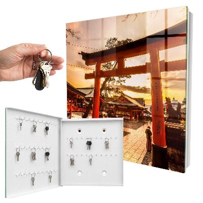 Modern kulcstartó szekrény Japán kapu