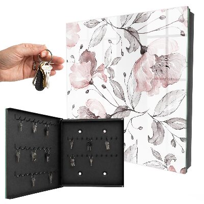 Kulcstartó doboz Romantikus minta