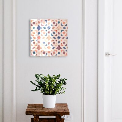 Modern kulcstartó szekrény Geometrikus minta