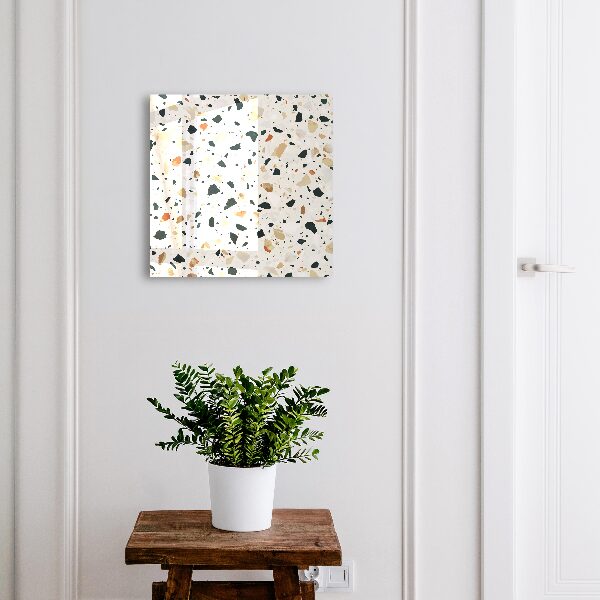 Modern kulcstartó szekrény Terrazzo minta