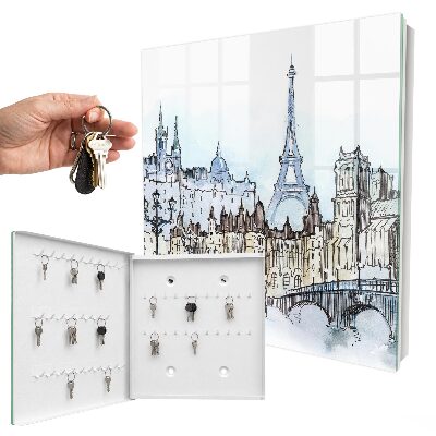 Modern kulcstartó szekrény Erős torony
