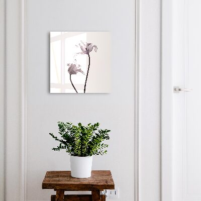 Modern kulcstartó szekrény Minimalista virágok