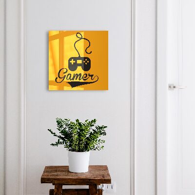 Modern kulcstartó szekrény Mat és a JÁTÉKOS szó