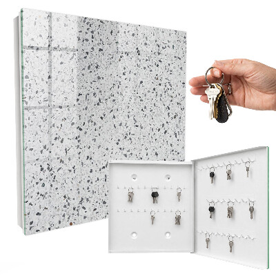 Modern kulcstartó szekrény Terrazzo stílus