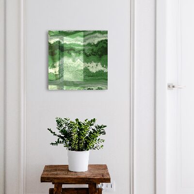 Modern kulcstartó szekrény Zöld szerkezet