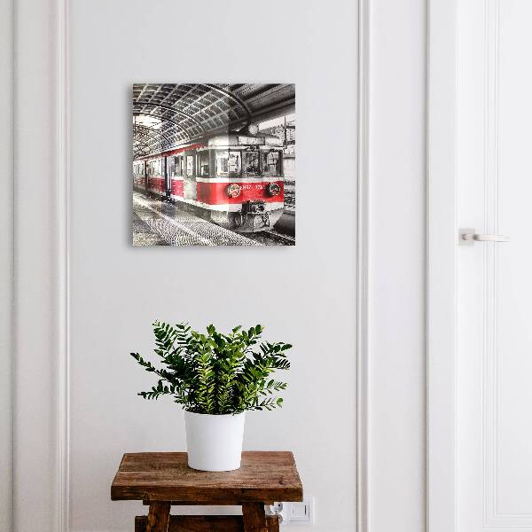 Modern kulcstartó szekrény Vasúti szimmetria