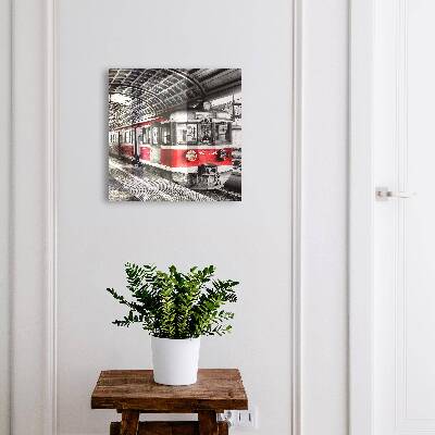 Modern kulcstartó szekrény Vasúti szimmetria