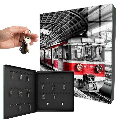 Modern kulcstartó szekrény Vasúti szimmetria