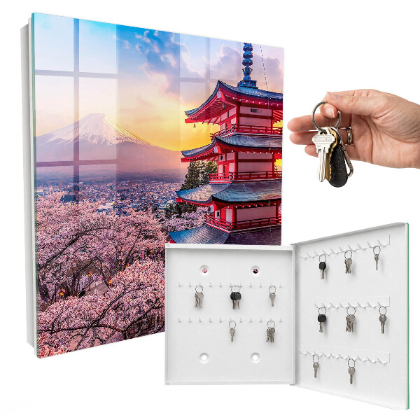 Modern kulcstartó szekrény Japán harmónia