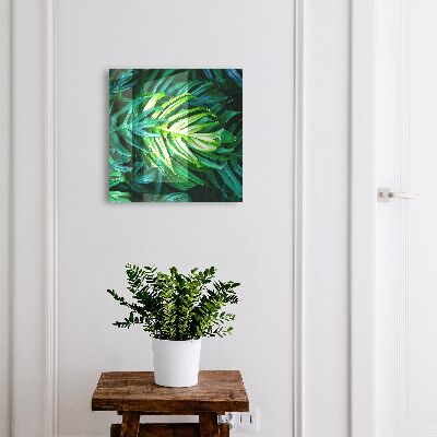 Kulcstartó doboz Zöld levelek