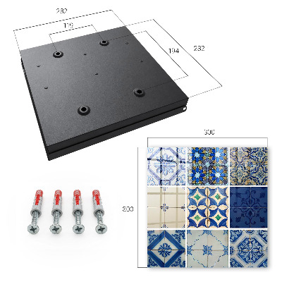 Kulcstartó doboz Azulejos csempék