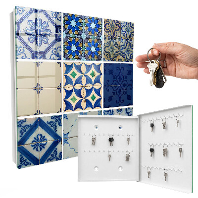 Kulcstartó doboz Azulejos csempék