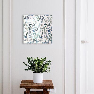 Modern kulcstartó szekrény Növényi akvarellek