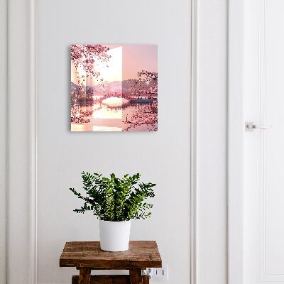 Kulcstartó doboz Tavaszi híd