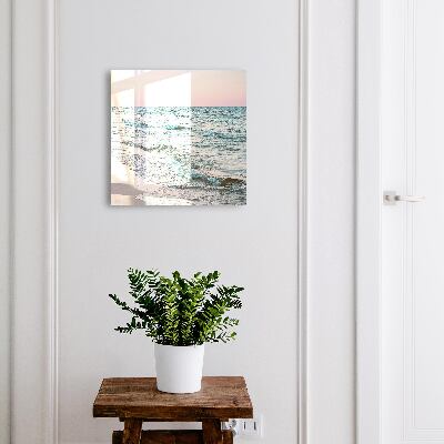 Modern kulcstartó szekrény Tengeri hullámok