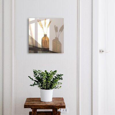 Modern kulcstartó szekrény Egy üveg reggeli gabonapehely