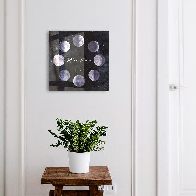 Modern kulcstartó szekrény A hold fázisai