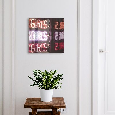 Modern kulcstartó szekrény Neon