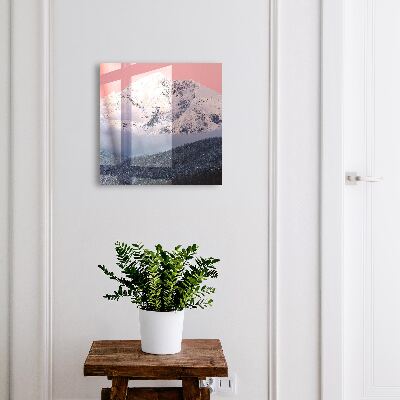 Kulcstartó doboz Téli csúcs