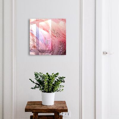 Kulcstartó doboz Gyönyörű rózsaszín tollak