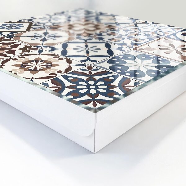 Modern kulcstartó szekrény Arabesque mozaik
