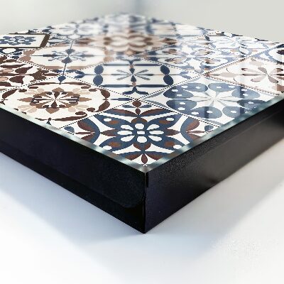 Modern kulcstartó szekrény Arabesque mozaik