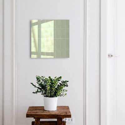 Modern kulcstartó szekrény Zöld csempék