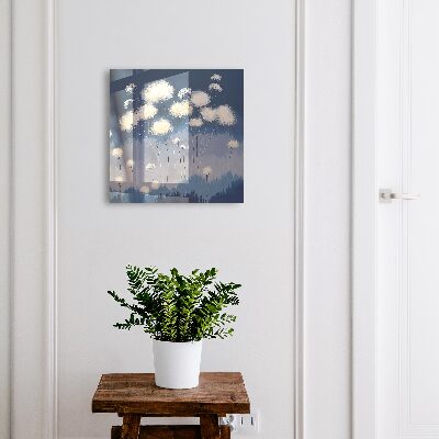 Modern kulcstartó szekrény Pitypang