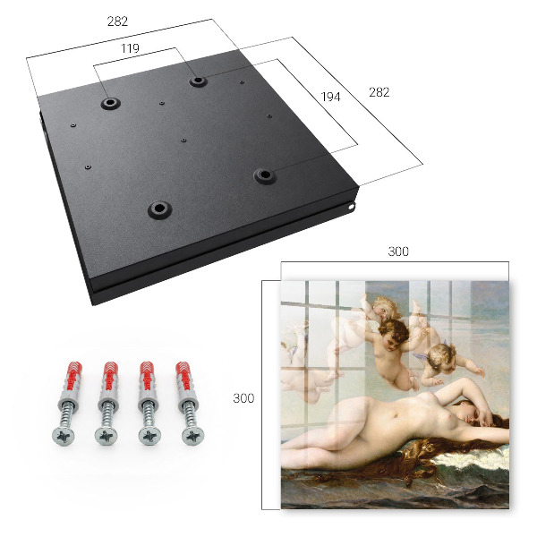 Kulcstartó doboz Vénusz születése Alexandre Cabanel