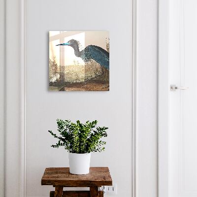 Modern kulcstartó szekrény Egzotikus madár