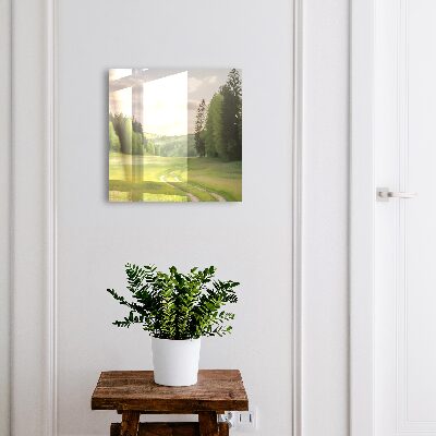 Kulcstartó doboz Idilli táj