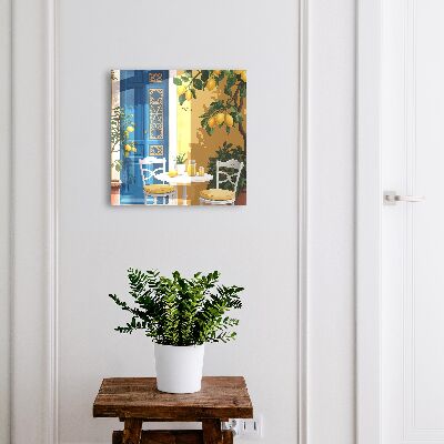 Kulcstartó doboz Nyári kert