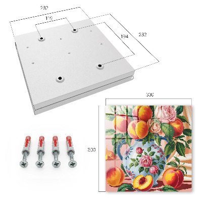 Kulcstartó doboz Csendélet