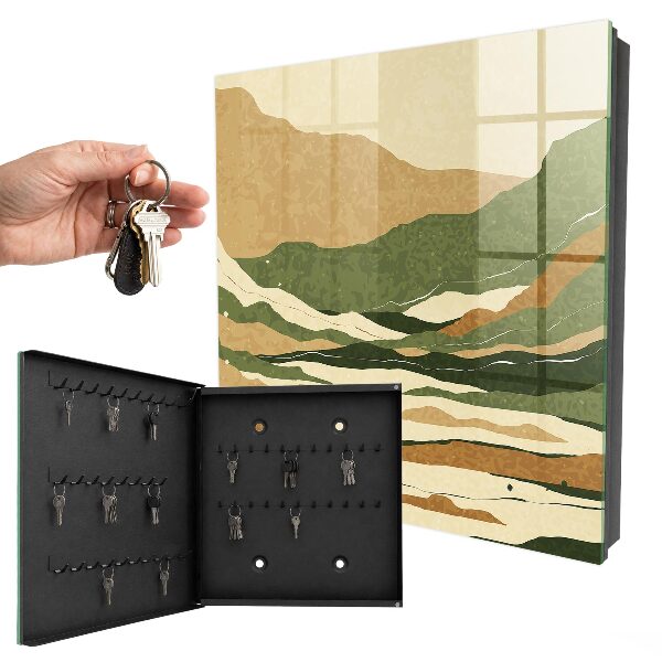Modern kulcstartó szekrény Béke a hegyekben