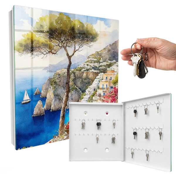 Kulcstartó doboz Mediterrán ország