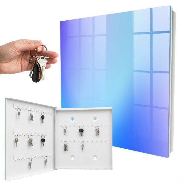 Modern kulcstartó szekrény Nyugodt színátmenet