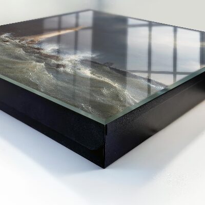 Modern kulcstartó szekrény Viharos tenger
