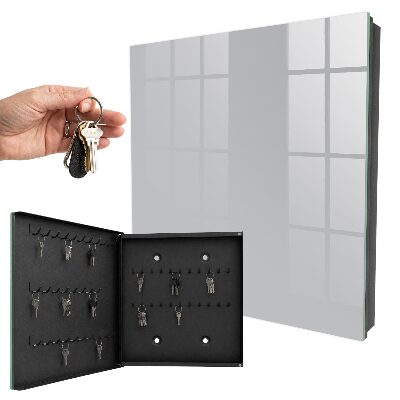Modern kulcstartó szekrény Sima szürke