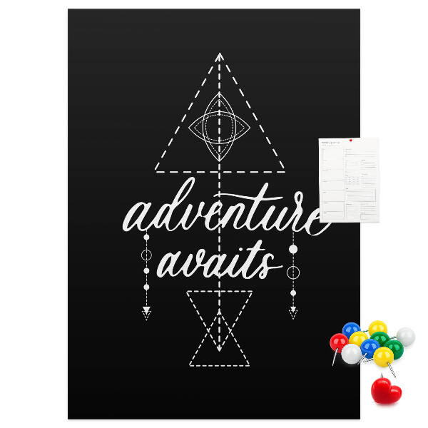 Fali parafa üzenőtábla Geometriai alakzatok minimalista stílusban
