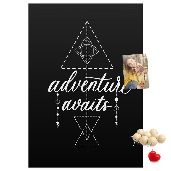 Fali parafa üzenőtábla Geometriai alakzatok minimalista stílusban