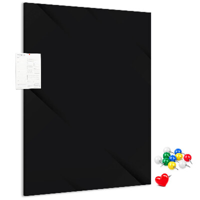 Parafa üzenőtábla Minimalista dizájnú fekete tábla
