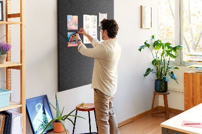 Parafa üzenőtábla Minimalista dizájnú fekete tábla
