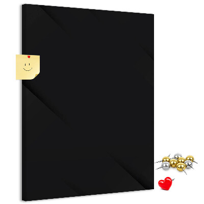 Parafa üzenőtábla Minimalista dizájnú fekete tábla