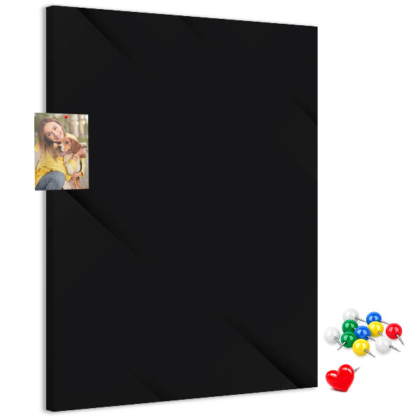 Parafa üzenőtábla Minimalista dizájnú fekete tábla