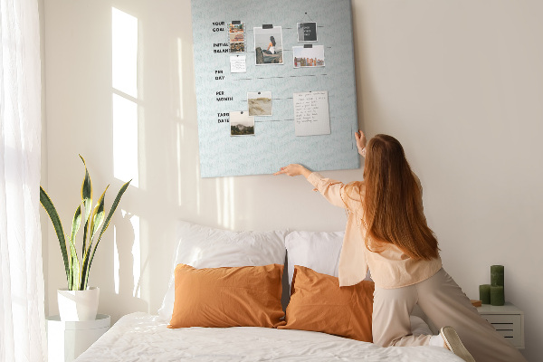 Parafa üzenőtábla Téma a pénzügyi célok megtervezéséhez