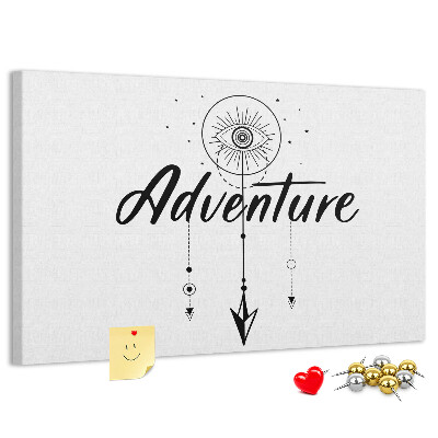 Parafatábla falra A szem és a nyíl szimbólumának kalandja