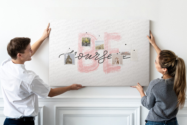 Nagy parafatábla Fejezd ki magad kreativitás és művészet révén