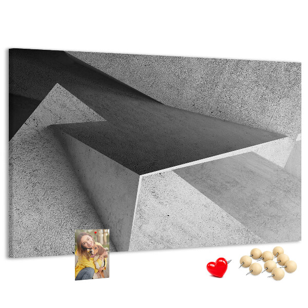Parafatábla falra Geometriai alakzatok minimalista stílusban